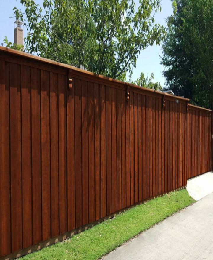 Fence staining Houston TX