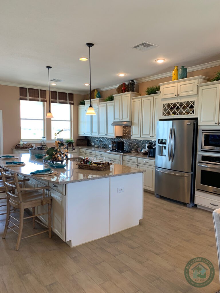Kitchen interior painting