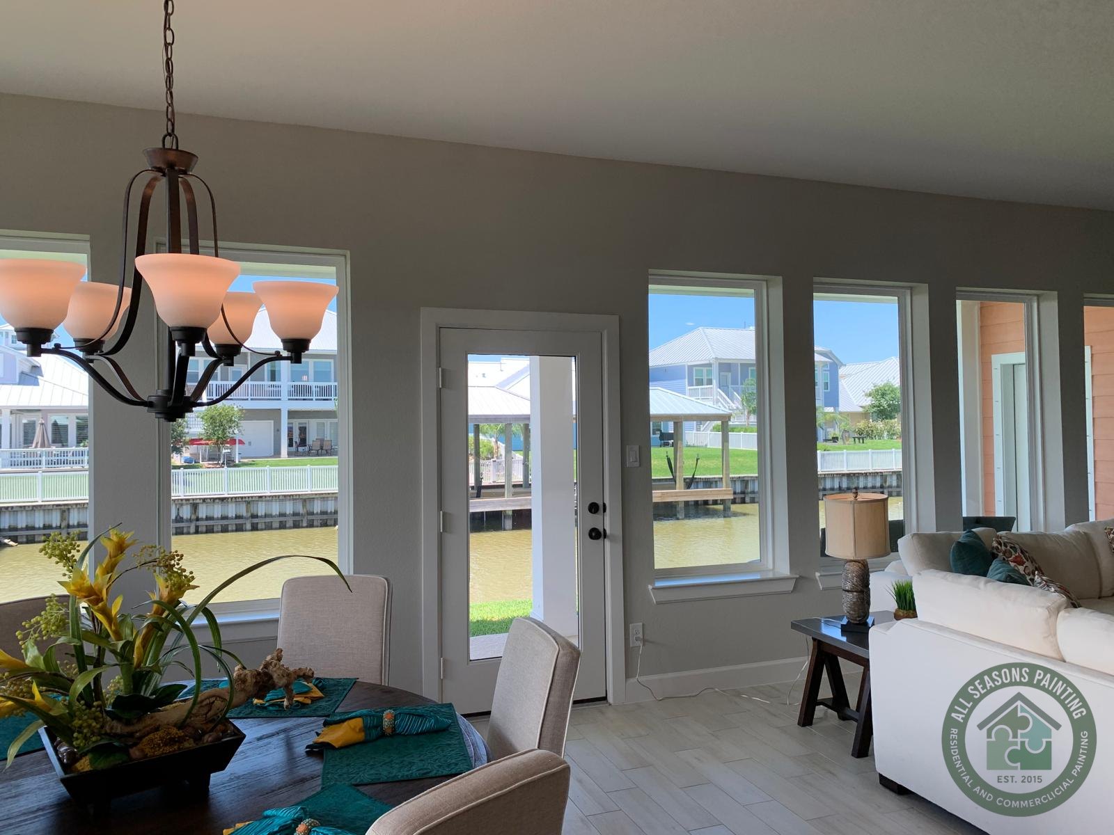 Interior painting project 12